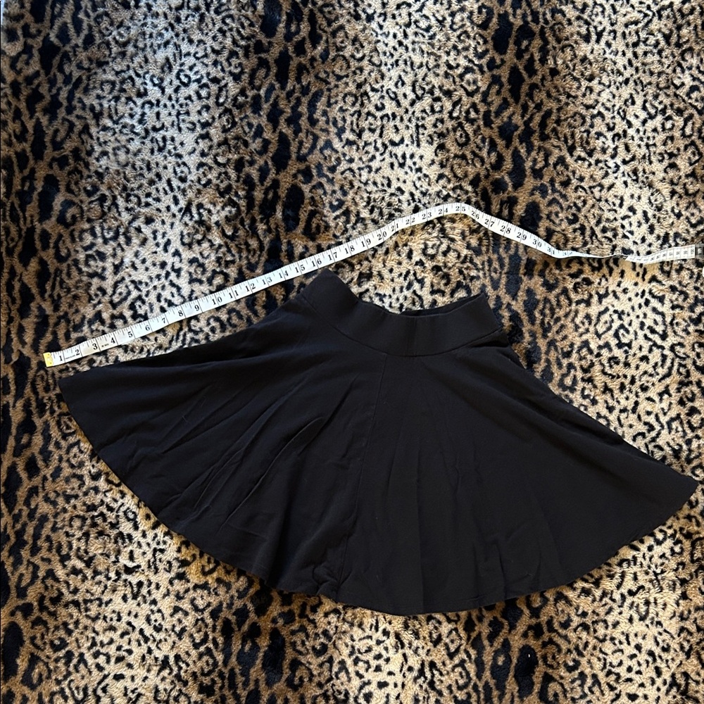 Pins & Needles Black Skater Skirt